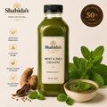 Shahida’s Kitchen Premium Mint & Imli Chaatni (500ml) Authentic, 25+ Years Old Secret Pudina Chutney Recipe